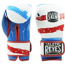 CLETO REYES 남성 및 여성용 후크 루프 클로저가 있는 라인 장갑 414ml14온스 미국 국기