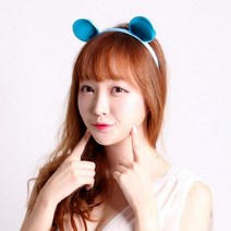 [S]깜찍이 미키머리띠 (블루), 핑크