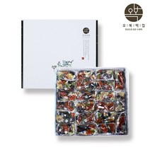 찰떡 모듬영양찰떡 시루떡 콩찰떡 21개 꿀찰떡 서리태 밤 호박꼬지 완두베기 울타리콩 천일염 햅찹쌀 수제떡 식사대용 부모님선물 개별포장 선물세트, 75000mg, 1set