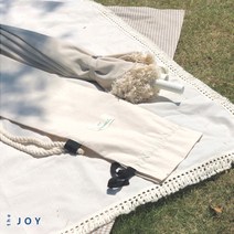 더조이 이케아 삼쇠 파라솔 파우치 IKEA 감성 캔버스 캠핑 용품 방수 가방, 고정팩