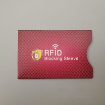 안티 Rfid NFC 지갑 차단 리더 잠금 은행 카드 홀더 Id 케이스 보호 금속 신용 알루미늄 1 피스