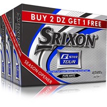 Srixon Q 스타 투어 골프공 총 36개입 12개입 2박스 구매시 1박스 추가 증정