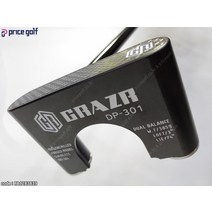 중고 GRAZR 그레이저 DP-301 퍼터 34인치 SUS304 스테인레스 헤드 전면 100% FULL CNC milled FORGED 프리미엄 단조 퍼터, 없음