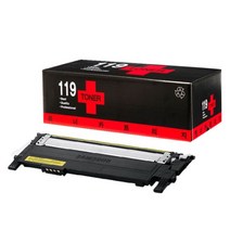 119 C&C 삼성 재생토너 CLT-Y406S 노랑 1K CLP364