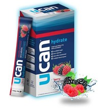 UCAN 수분 공급 패킷 베리 12개 36g 1.3온스 케토 남성 및 여성용 무설탕 전해질 대체품 GMO 프리 비건 글루텐 러너 체육관 참가자 고성능 운동 선수에게 적합, 말린 씨앗