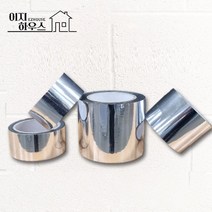 은박 알루미늄 테이프 단열재보호 싱크대 연통 배관 덕트 은박지 테이프 30m 50m 100m, 10cm x 100m, 1개
