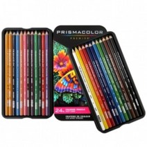 프리즈마 색연필 세트 유성 24색 (SF03597), 단품