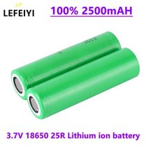 전기 자전거 배터리 근두운 알톤 밧데리 LEFEIYI INR18650 원격 제어 내구성 교체 대 한 25R 37V 2500mAh 충전식 리튬 이온 고용량, 3.7 볼트+1 PCS Battery
