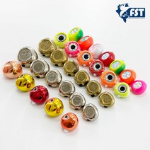 참돔 타이라바 헤드 채비 모음, 120g, B.왕눈이 red