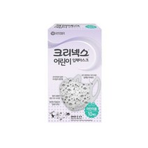 크리넥스 어린이 입체마스크 어린이용 10매입, 4개