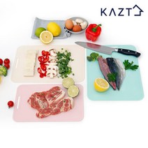 가쯔 심플쿡 국산 칼집안나는 도마 대+중, 민트(대)+인디핑크(중)