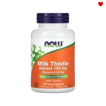 나우푸드 밀크시슬 실리마린 150mg 터메릭 강황 울금 700mg 120캡슐