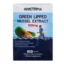 [헬스피아] 초록입홍합 Green Lipped Mussel 1000 500 C, 500캡슐 x 1개