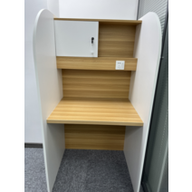 가정용 책상 자습실 학습 폐쇄 파티션 테이블 스터디 도서관 독서실, E 모델 0.8x0.6x1.6