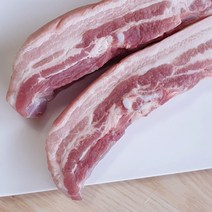 [신흥미트] 국내산 냉장 통삼겹살 구이/숯불/에어프라이기/수육/캠핑용 우리돼지 1kg