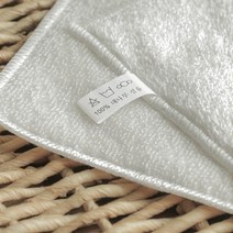 대나무행주 뱀부얀 신소재 10p 주방 키친크로스 핸드, 대나무행주 S 18x16 화이트 10P