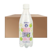 노브랜드 스파클링 그린애플 500ml 20입(1박스)