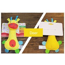 강아지 반려동물 이갈이 놀이 장난감 새로운 파티 선물 애완 동물 씹는 소리 삐걱 거리는 플러시 사운드 만화 공룡사슴원숭이 작은 애완 동물 선물, 사슴, l