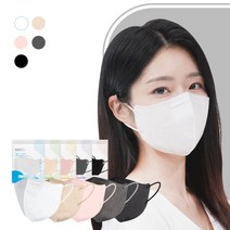 위가드 프리미엄 라이트핏 KFAD 새부리형 비말차단 대형 마스크 50매 모음, 화이트 50매