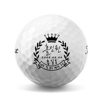 11 골프공 홀인원 이글 싱글 기념볼 인쇄 제작(6구), 브리지스톤 투어 B XS 6구 화이트, I