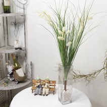 인조식물 수크령 그래스조화 부쉬 65cm 갈대 인테리어, 인조식물 수크령 그래스조화 부, Cream(크림)