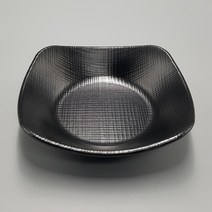 굿다이닝 매트 신사각찬기, 1개, G-0144(블랙)