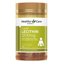 헬씨케어 슈퍼 레시틴 1200mg 100정 Healthy Care Super Lecithin 1200mg 100 Capsules