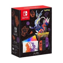 Nintendo Switch OLED 포켓몬 Scarlet and Violet 리미티드에디션 Sealed NIB