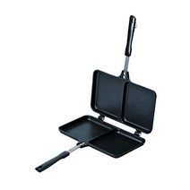 Pearl Metal 펄라이프 핫 샌드위치 토스터 메이커 더블 D-6538 불소 가공 트윈, 트윈 핫 샌드 토스터