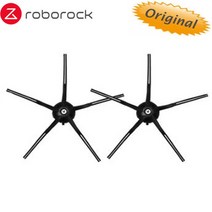 로봇 청소기 필터 걸레Roborock 2019 새로운 분리형 메인 브러시 청소 도구 Roborock 식 진공 S5 Max S6 MaxV Pure용 메인 롤 브러시, 5 암 블랙