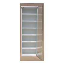 드림퍼니처 유리문7단cd장식장 피규어 레고 진열장 수납장 틈새장, 유리문가로40cm7단cd장식장 화이트