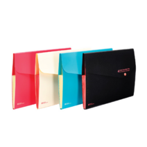 문화산업 도큐멘트 화일 4분류 F582-7 인덱스파일 4+1 5개 4색, 핑크