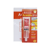 아랄다이트 Araldite 5분 주사기 수지에폭시 접착제 24ml, 1개