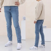 [당일출고] 남성용 3XL 빅사이즈 엄청편한 히든밴딩 일자 팬츠 기본 청바지 903