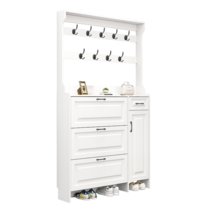 현관 신발장 학원 발레 교습소 유치원 댄스학원 수납, 4도어 24 x 110 x 115cm