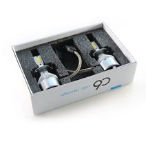 베라크루즈 파워 15W 5900K LED 자동차 안개등 헤드램프 led 방열 헤드라이트, H8, 1개