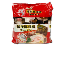 에이스쿡 일본 하까다식 돈코츠 라면 (83g X 4봉) 라멘 332g, 19개