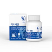 자연해답 락토페린 동결건조 600mg x 30정, 1박스(30정)