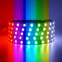 삼항LED 고급형 5050 3칩 LED바 - (10cm당 가격), 24V용-검띠/RGB LED(10cm당)