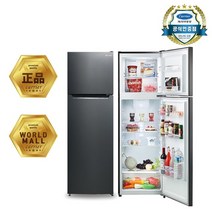 캐리어 클라윈드 일반형냉장고 방문설치, 블랙, CRF-TN255BDE