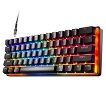 정품 SteelSeries 뉴 에이펙스 9 미니 키보드, Apex 9 Mini