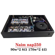 파워 증폭기90w * 2 레퍼런스 Naim Nap250 채널 파워 앰프 고출력 사운드 MJ15024G 트랜지스터 HIFI 오디, 01 110V, 01 110V