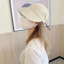 봄여름 코튼 면 버킷햇 벙거지모자 데일리 여성