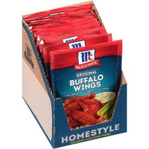 McCormick Original Buffalo Wing Seasoning Mix 오리지널 버팔로 윙 시즈닝 믹스 45g 12팩