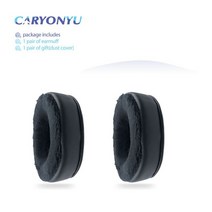 파이오니아 dj 개척자 dj hrm-6 헤드폰용 caryonyu 교체용 이어패드 두꺼운 메모리 폼 쿠션 호환, 6 두꺼운 벨벳
