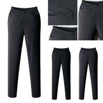 여성 봄가을 밴딩 합포원단 스판 슬림일자 밴딩팬츠 1135