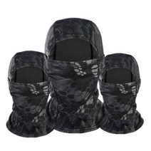 자외선차단마스크 바이크 여름넥워머 바라클라바 파이썬블랙