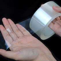 방수 테이프 누수 방지 투명 실링 PVC 접착 테잎 10m, 사이즈, 5cm