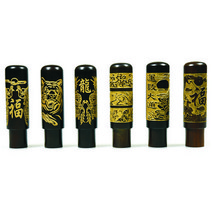 벽조목 벼락맞은대추나무 금분벽조목 인감도장 법인도장 6푼(18mm), 용