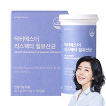 닥터에스더 리스펙타 질유산균, 30정, 1개
